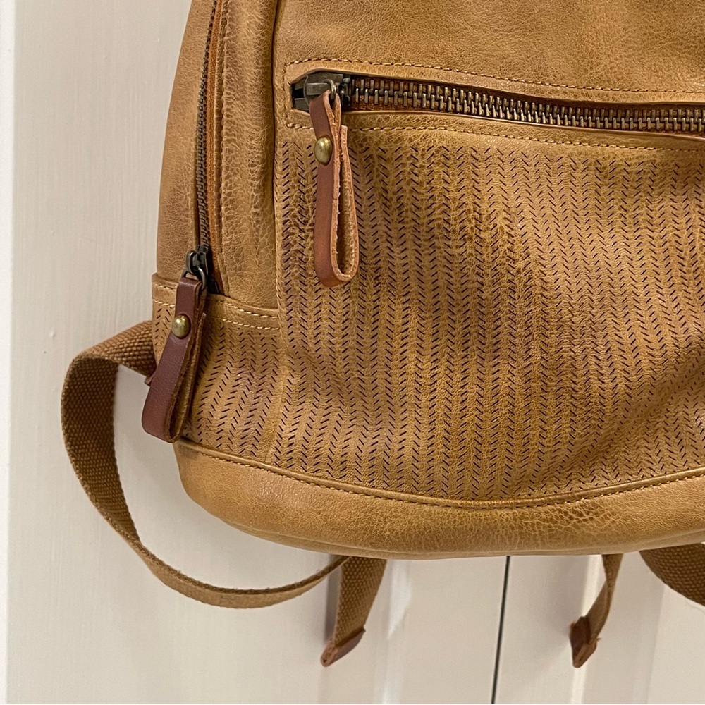 Moda Luce Mini Leather Backpack Bag - image 4